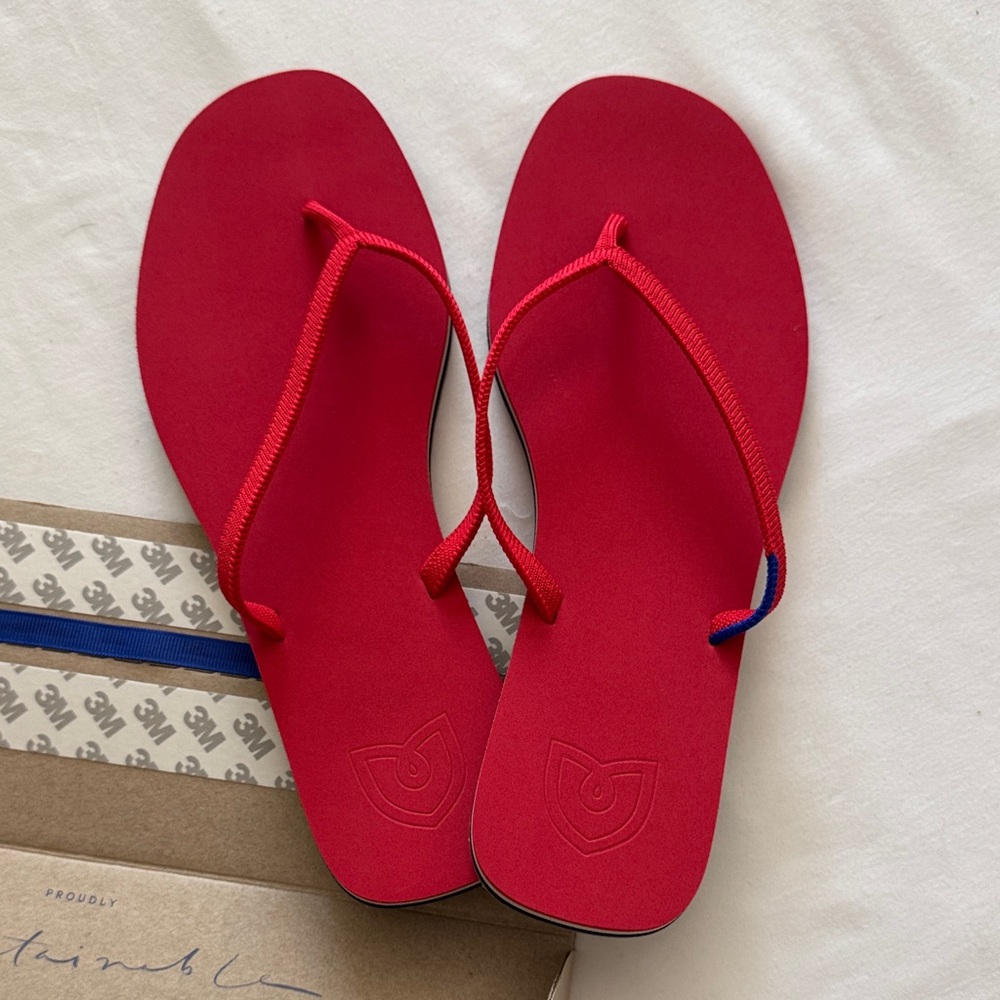 Rothy's Red Sandals Vibrant Summer Style